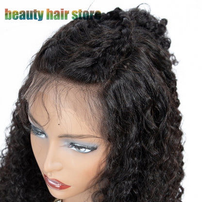 Regal™ Brazilian Kinky Curly Lace Front Human Hair Wigs