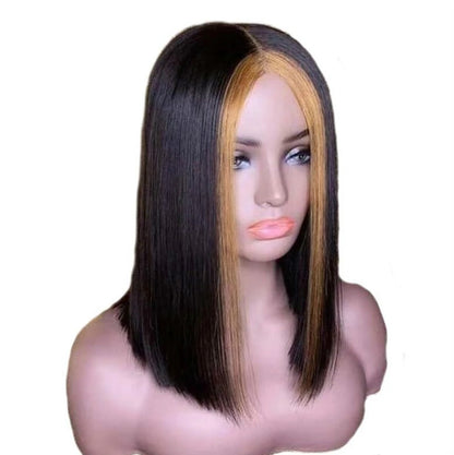 Regal™ Explosion Front Lace Straight Hair European & American Wig
