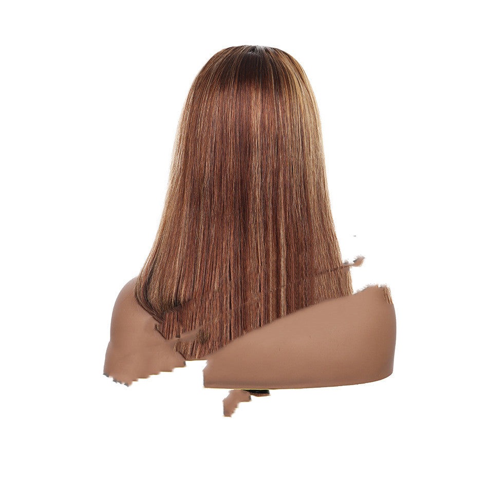 Regal™ Piano Color Bob Real Hair