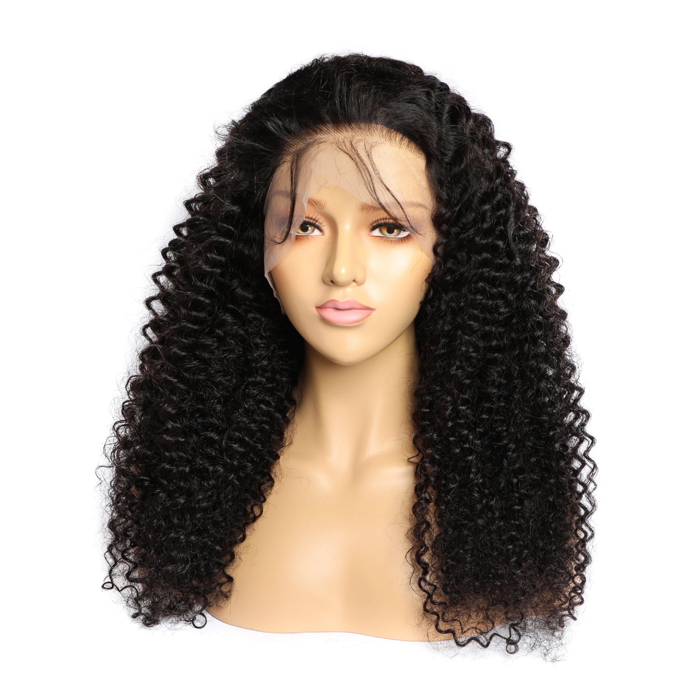 Regal™ Curly Human Hair Lace Wig
