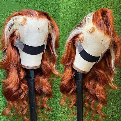 Regal™ 4X4 Human Hair Wig Head Cover Highlights 613