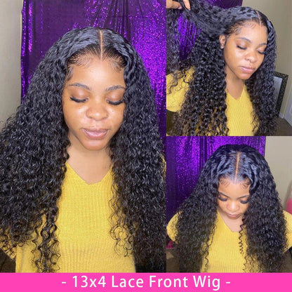 Regal™ Curly Human Hair Lace Wig