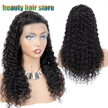 Regal™ Brazilian Kinky Curly Lace Front Human Hair Wigs