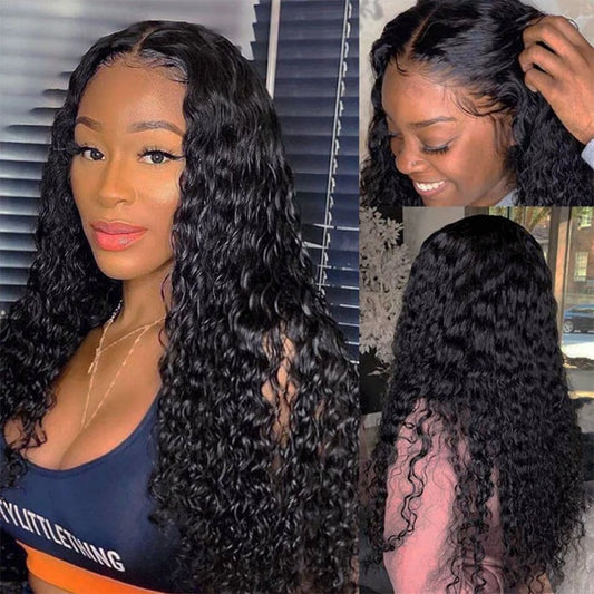 Regal™ Curly Human Hair Lace Wig