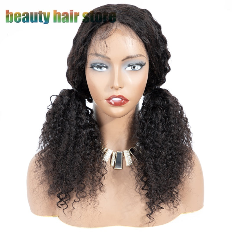 Regal™ Brazilian Kinky Curly Lace Front Human Hair Wigs